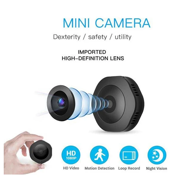 Мини-камера H6 DV/Wifi ночная версия 1080P датчик движения видеокамера