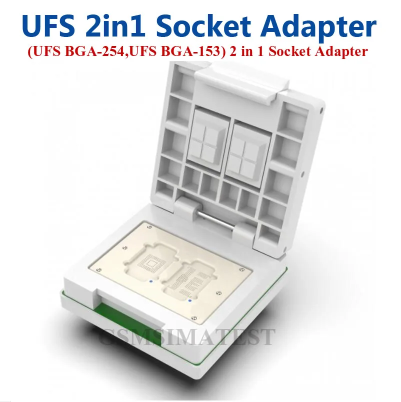 UFI коробка UFS ящик для инструментов Prog 153 + 254 адаптер розетки (UFS BGA ) 2 в 1 - купить по
