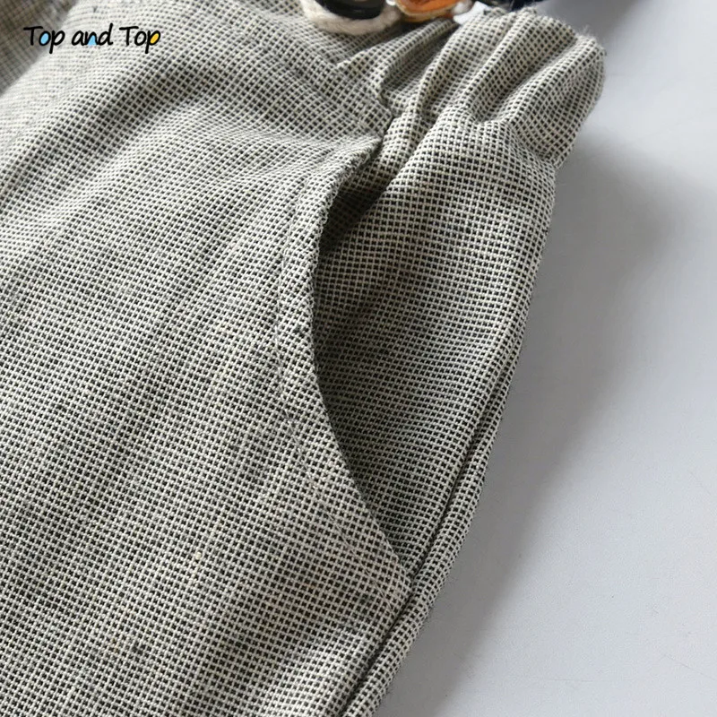 Топ и топ Осень-зима комплект одежды джентльмена для мальчиков хлопковая рубашка