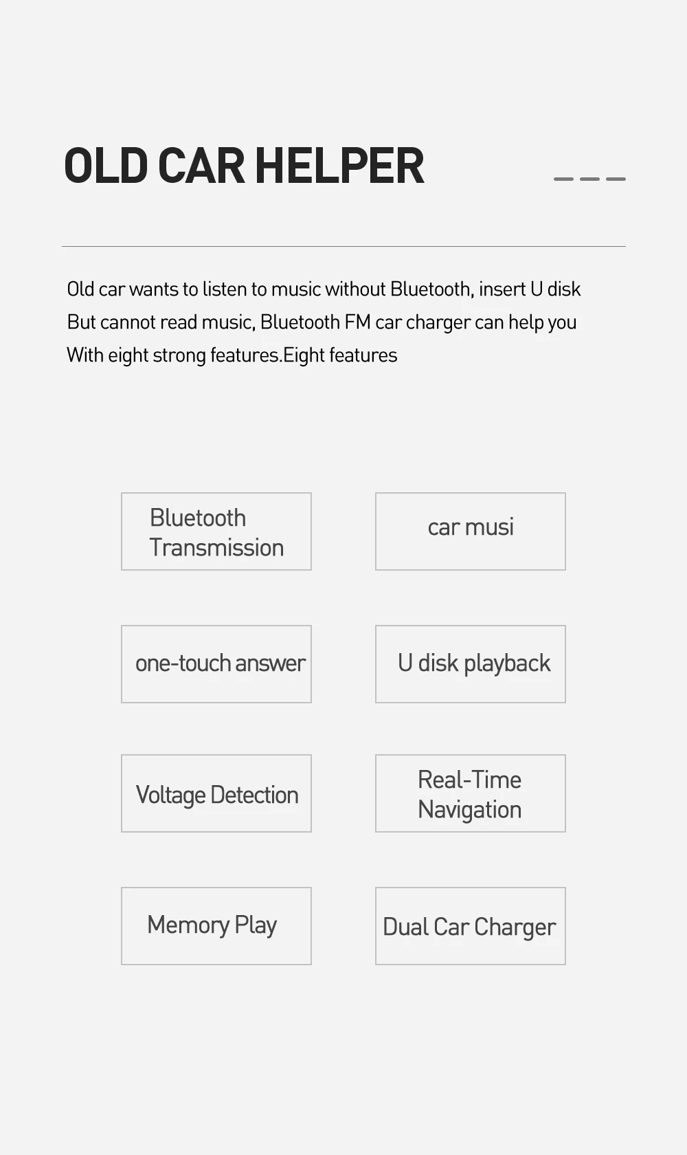MCDODO, fm-передатчик, автомобильное зарядное устройство, светодиодный Bluetooth 4,2, громкая связь, беспроводной модулятор, автомобильный комплект, аудио MP3 плеер, двойной USB, быстрая зарядка
