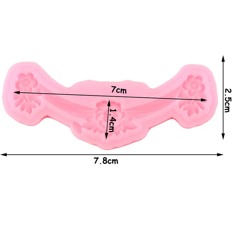 Силиконовая форма сделай сам рельефная для кексов Топпер конфет глины шоколада |