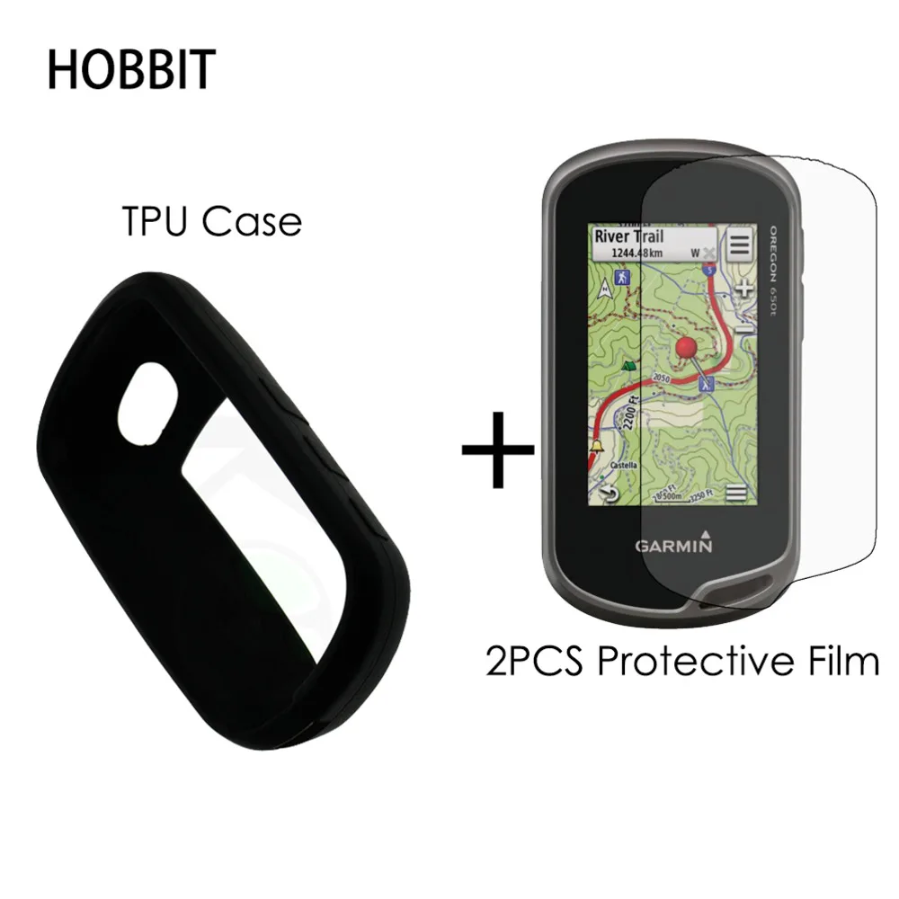 

Для Garmin Орегон 650 700 750 750t 650t GPS велосипед Противоударная задняя крышка 2 шт. HD Прозрачная защитная пленка + Мягкий силиконовый чехол из ТПУ