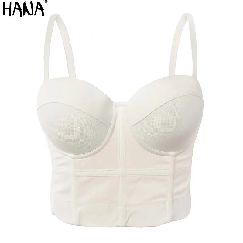 Размеры S M L XL модные сетчатый бюстгальтер пуш ап Bralet для женщин корсет бюстье
