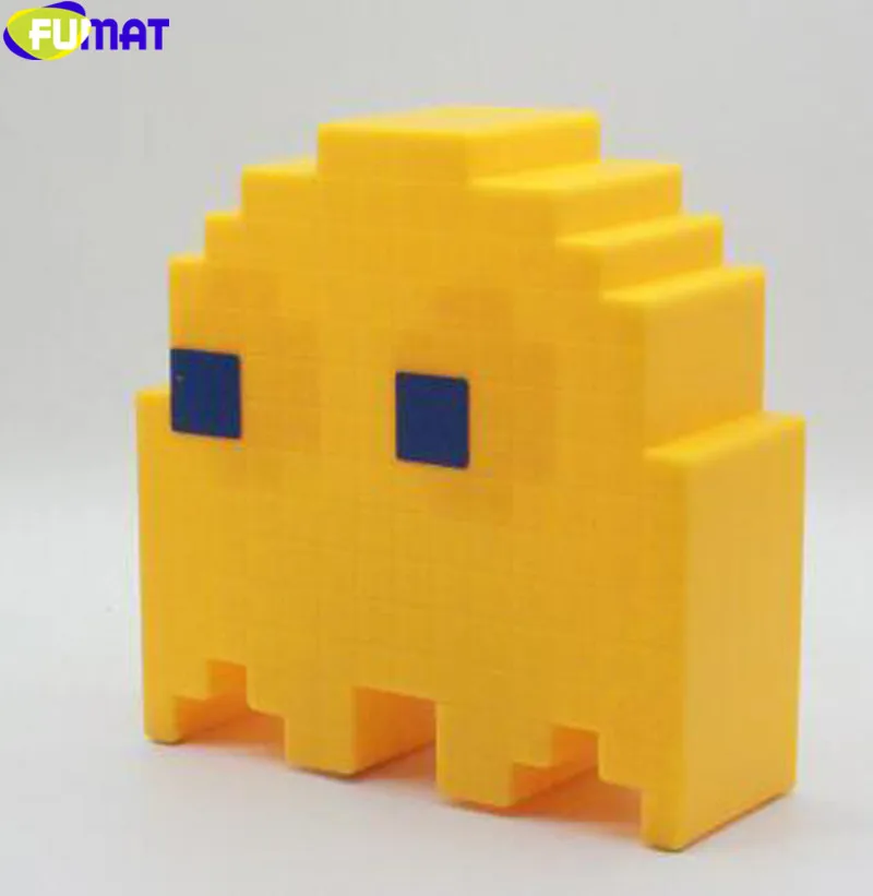 FUMAT мультфильм USB Pac-man игровой тематический цветной ночной Светильник СВЕТОДИОДНЫЙ призрак светильник s спальня детская комната праздник украшение дома ночной Светильник s