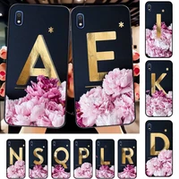 initial letter a z phone case for samsung a51 01 50 71 21s 70 31 40 30 10 20 s e 11 91 a7 a8 2018