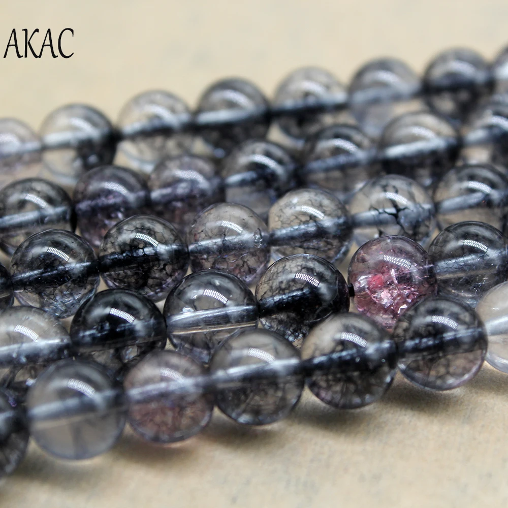 Бесплатная доставка 8 мм +-0 2 натуральные черные кварцевые бусины россыпью с