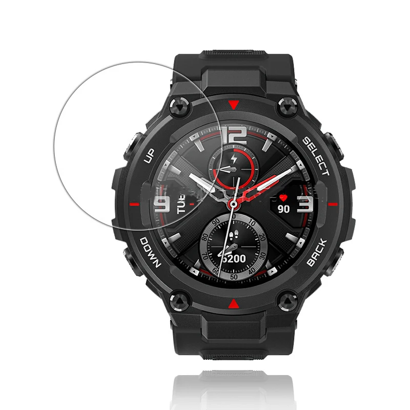 Защитная пленка для экрана часов Xiaomi Huami Amazfit T-Rex закаленное стекло 5 шт. |