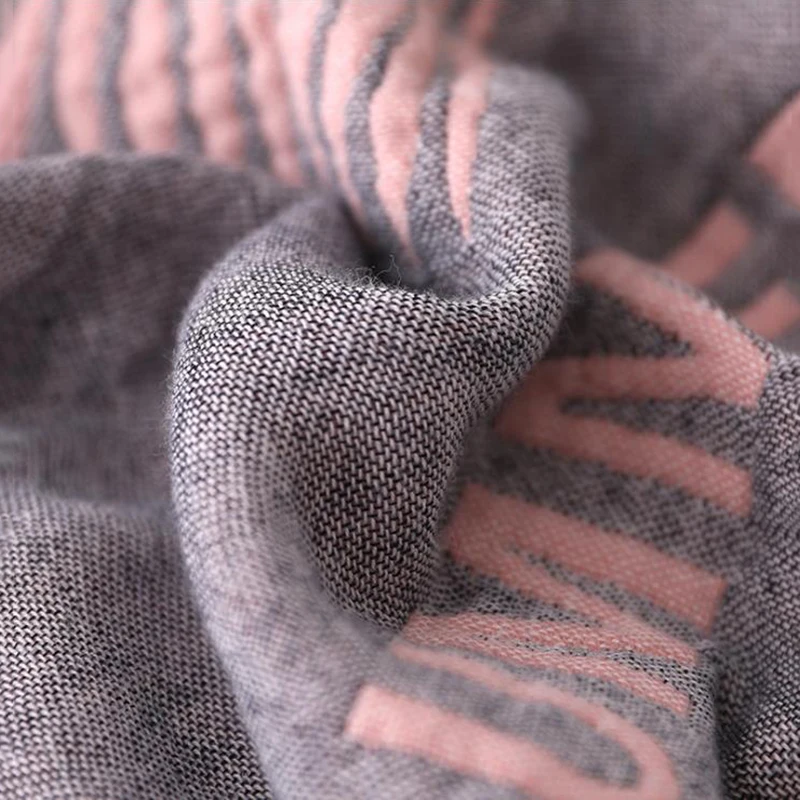 Наволочка из 100% хлопка шесть слоев Марли подушка для взрослых уплотненные