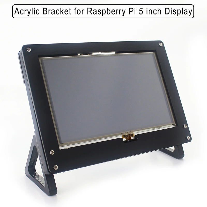 Акриловый чехол для Raspberry Pi 4 4B/3B +/3B с сенсорным экраном 7 / 5 дюймов | Компьютеры и