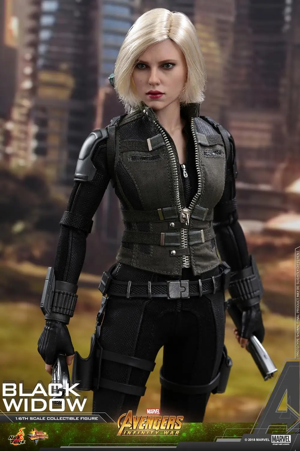 Горячие игрушки MMS460 Мстители 3: Бесконечная война черная Widow 6,0 Scarlett Johansson 1/6 фигурка