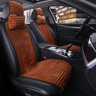 Зимнее нано бархатное автомобильное сиденье AUTOYOUTH с подголовником, универсальные автомобильные аксессуары для kia rio, 1 шт.