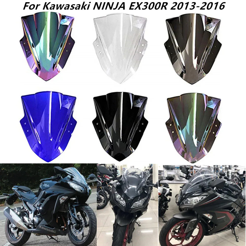 Ветровое стекло для мотоцикла ветрозащитные дефлекторы экран Kawasaki NINJA 300 R EX300R EX