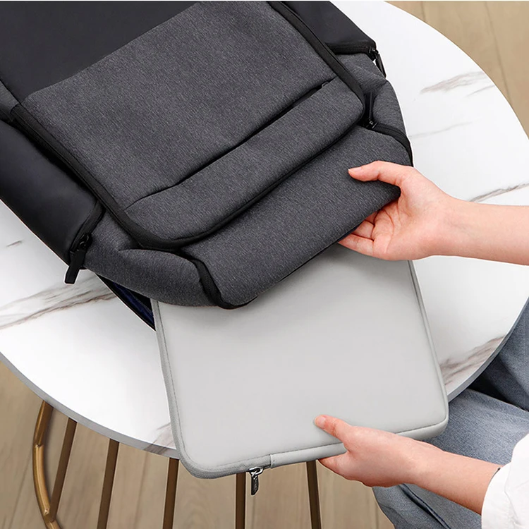 Business Laptop Liner Bag Convenient Thin Light Briefcases Women's Travel Computer File Organize Pouch Leather Notebook Handbags