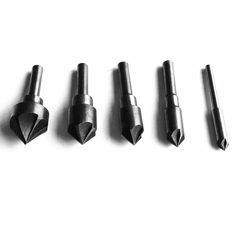 Бесплатная доставка 5 шт. изготовлено из быстрорежущей стали 82 градуса 1/4-3/4 дюйма