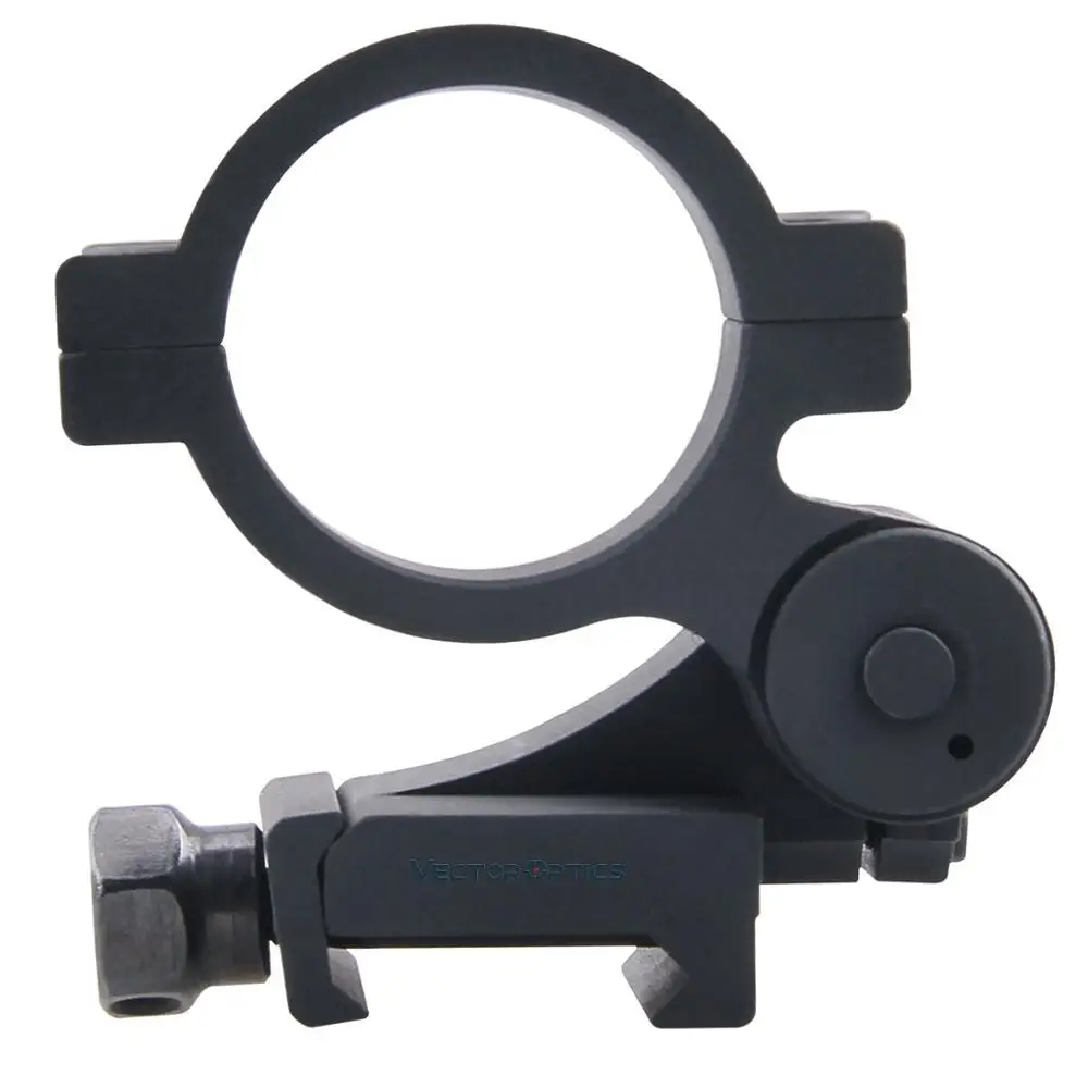 30mm Flip to Side 90 Degree Pivot Weaver Picatinny Mount Ring for 3x 4x Magnifier Scopes, Compatible with Holographic Sights – Vector Optics image 5