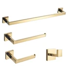 Набор аксессуаров для ванной Rozin, вешалка для полотенца, держатель для салфеток