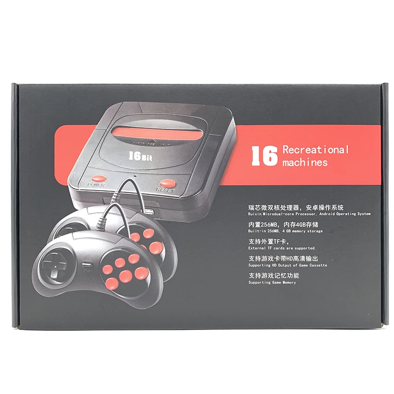 HD Sega Портативный игровая консоль с 188 16 бит Genesis / MD SEGA игры ретро Видео игровой