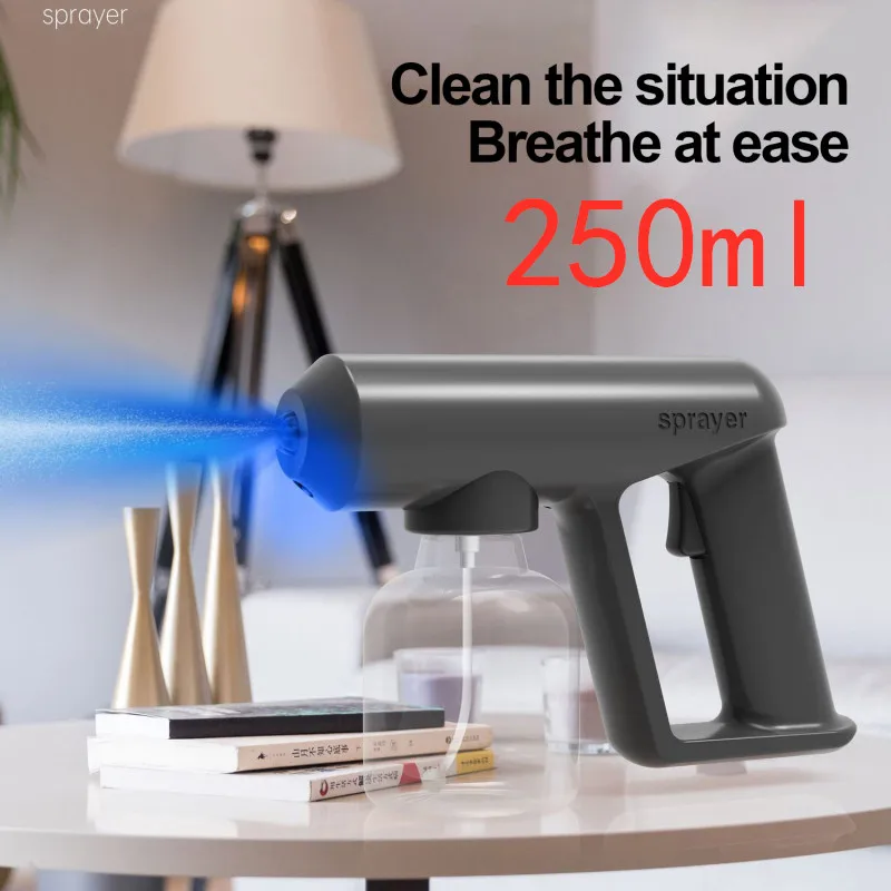 

Беспроводной ручной дезинфекционный пульверизатор, 2021 мл, с зарядкой от USB