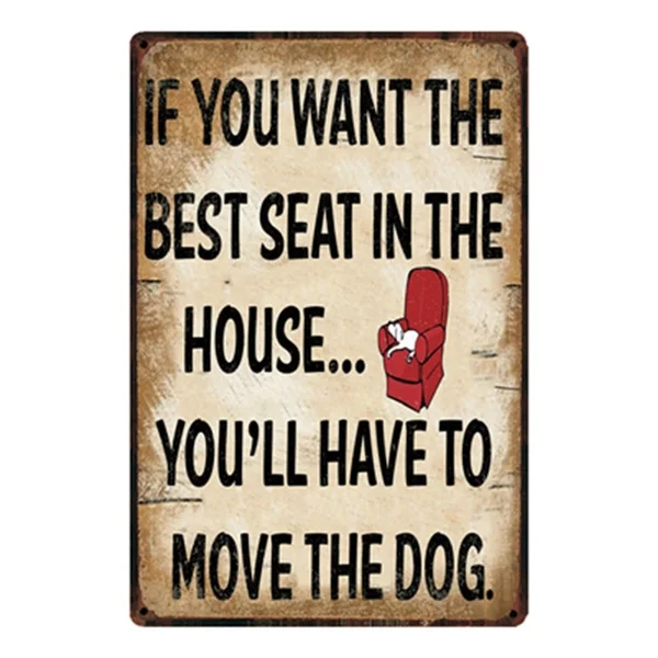 

[ Kelly66 ] Dog Siberian Poodle Bernese Metal Sign Tin Poster Home Decor Bar Wall Art Painting 20*30 CM Size Dy41
