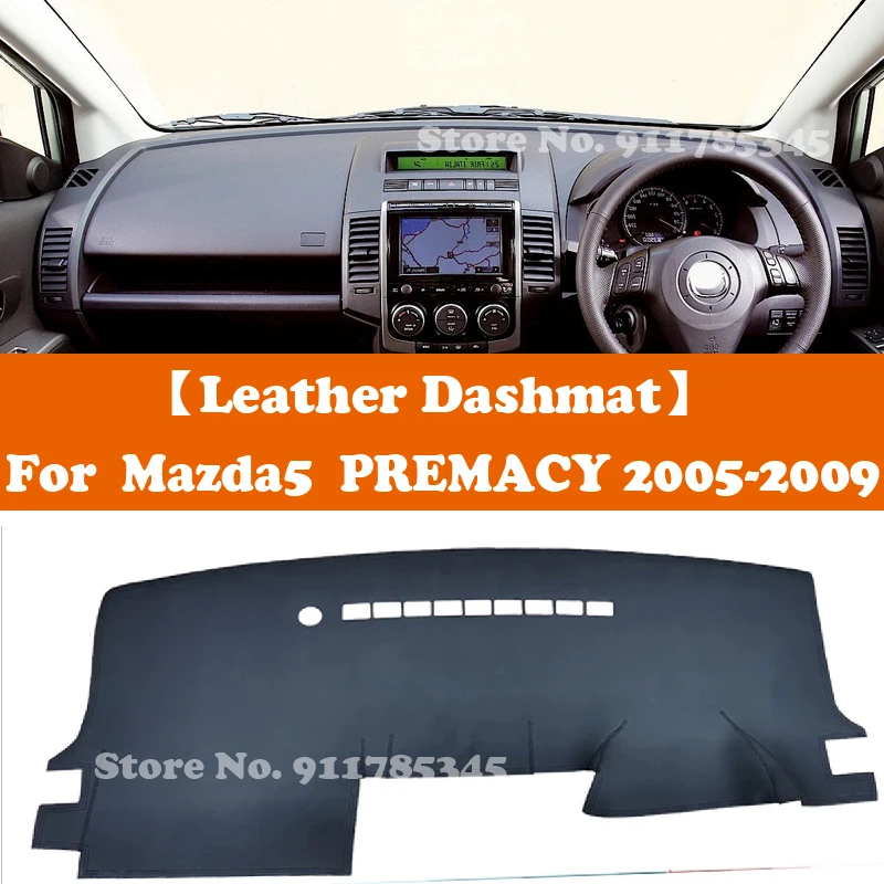 

Suede Leather Dashmat Accessories Car-Styling Dashboard Covers Pad Sunshade For Mazda5 Mazda 5 PREMACY 2005 2006 2007 2008 2009