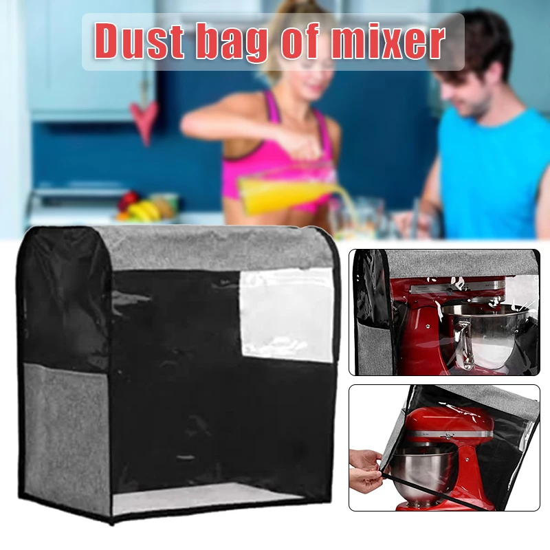 

Waterproof Vertical Mixer Cover with Visible Design Washable Multipurpose Mixer Dustproof Protective Cover FBS889
