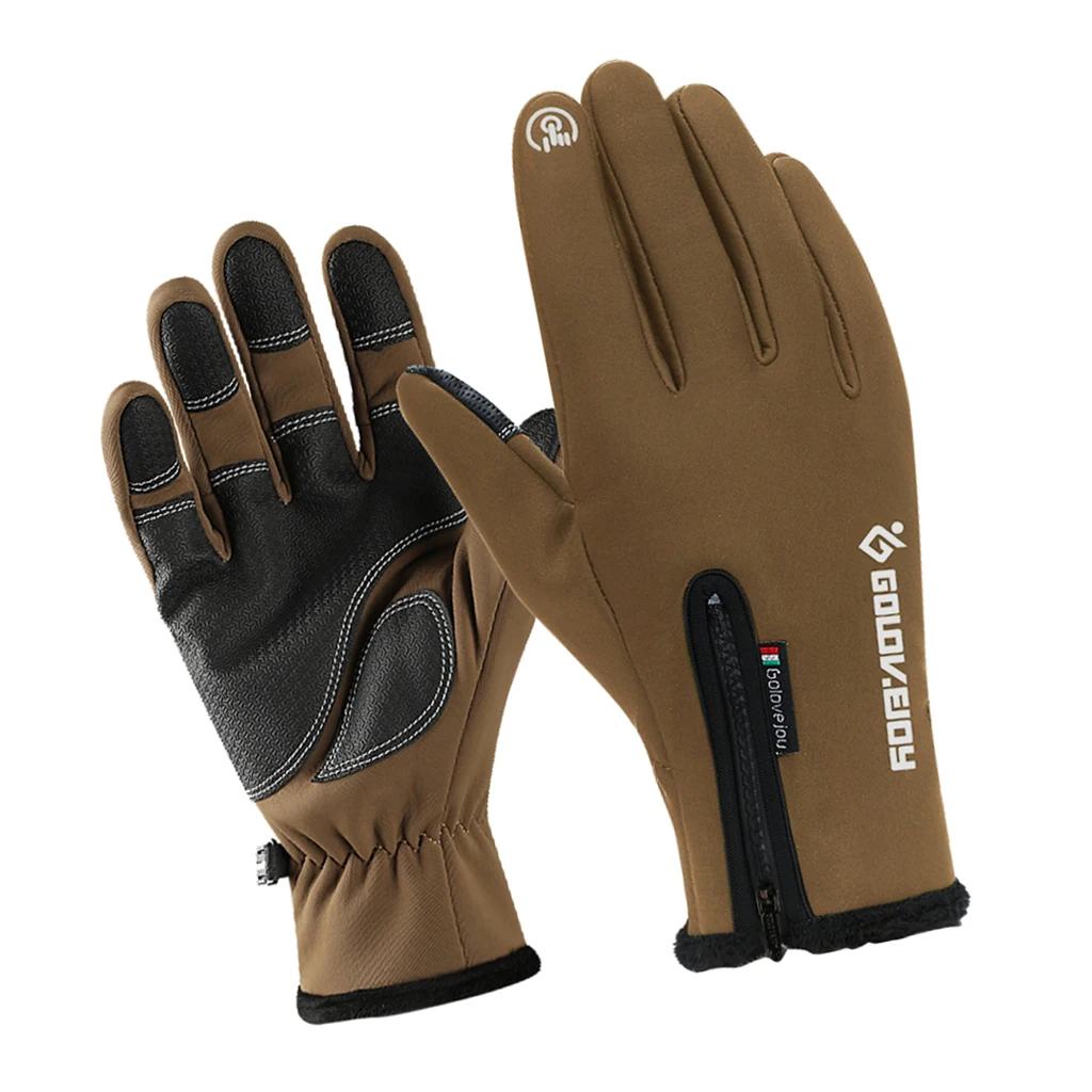 Нейлоновые ветрозащитные перчатки для рыбалки охоты велоспорта зимние теплые