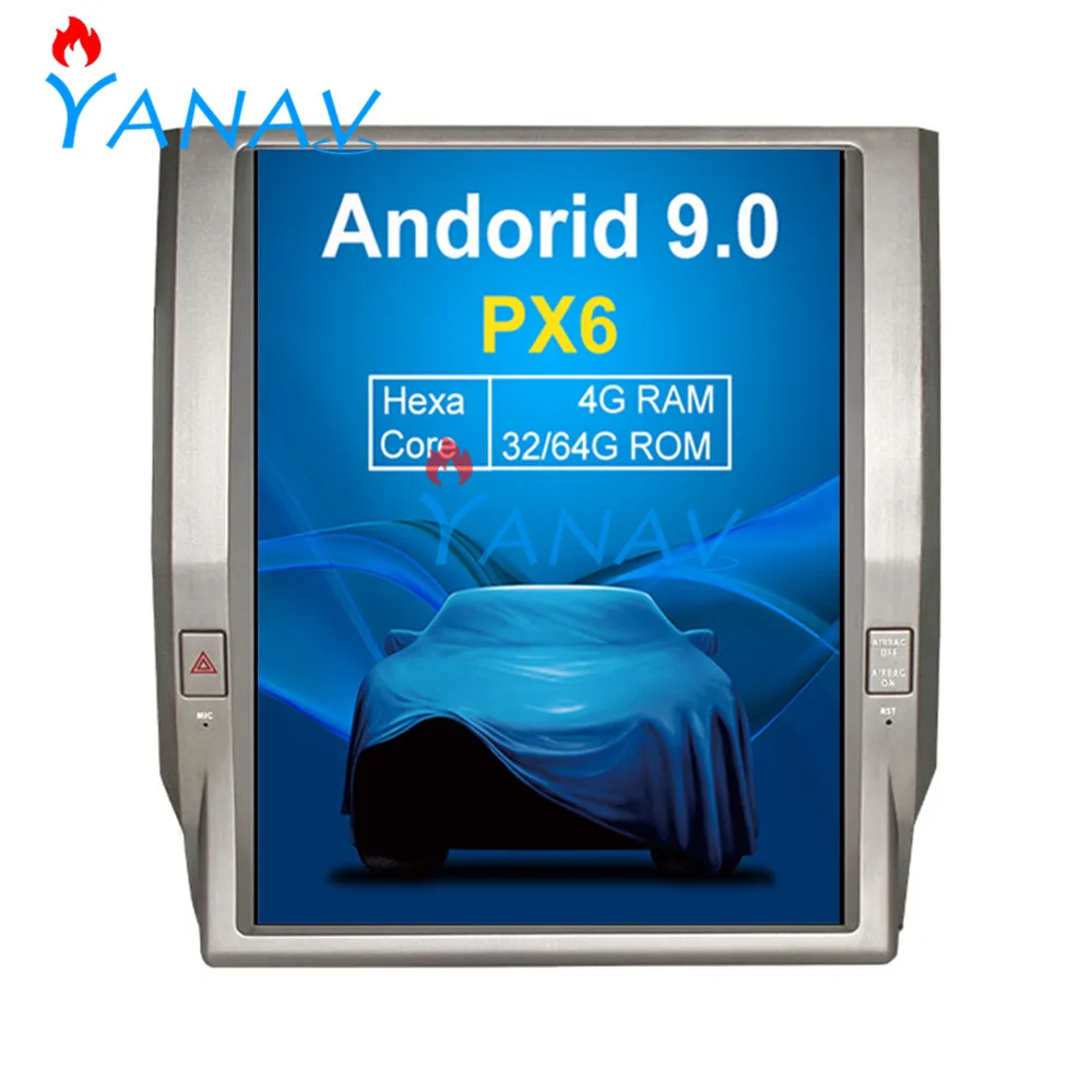 

12,1 "Android 9,0 Tesla Style вертикальный экран GPS-навигатор плеер для-TOYOTA Tundra 2012-2018 радио автомобильное стерео WIFI /4G встроенный-i