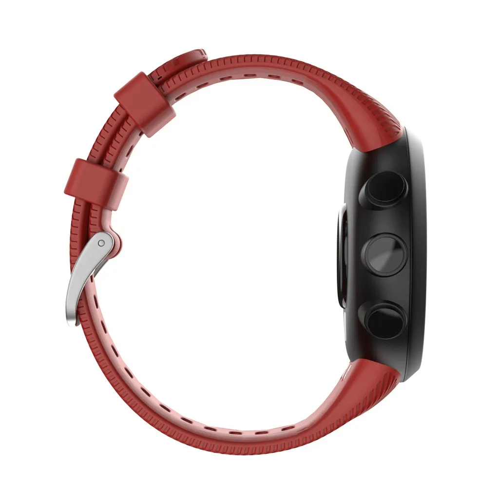 Для Garmin Forerunner 45 45S спортивный мягкий силиконовый сменный ремешок для наручных часов Смарт-часы носимые Аксессуары#1019