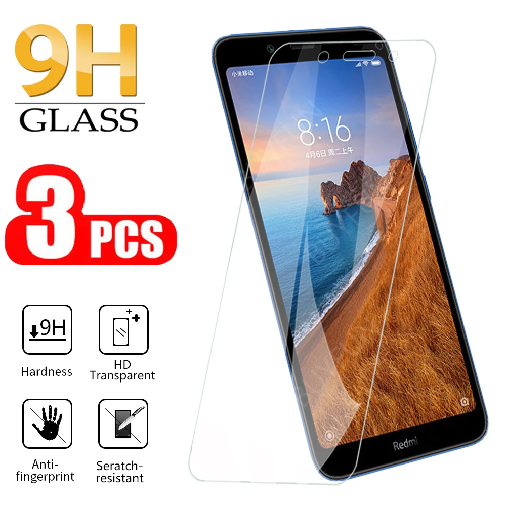 

Закаленное стекло для Xiaomi redmi 7 pro, 7A, Redmi 7 pro, 7A, 3 шт.