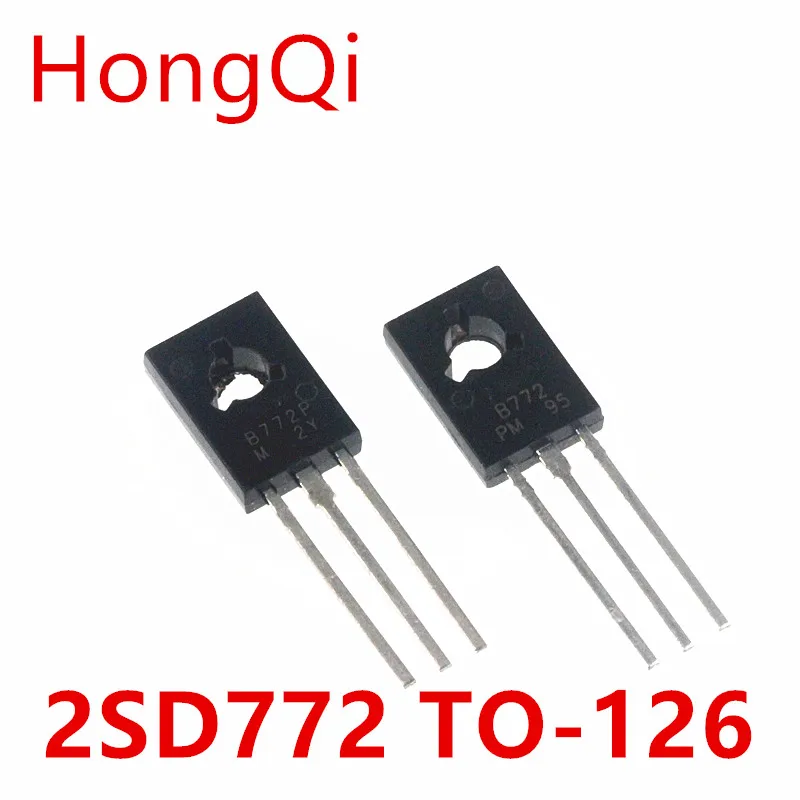 20 шт. B772 TO126 2SB772 TO-126 3A/40V новинка 772 | Электронные компоненты и принадлежности