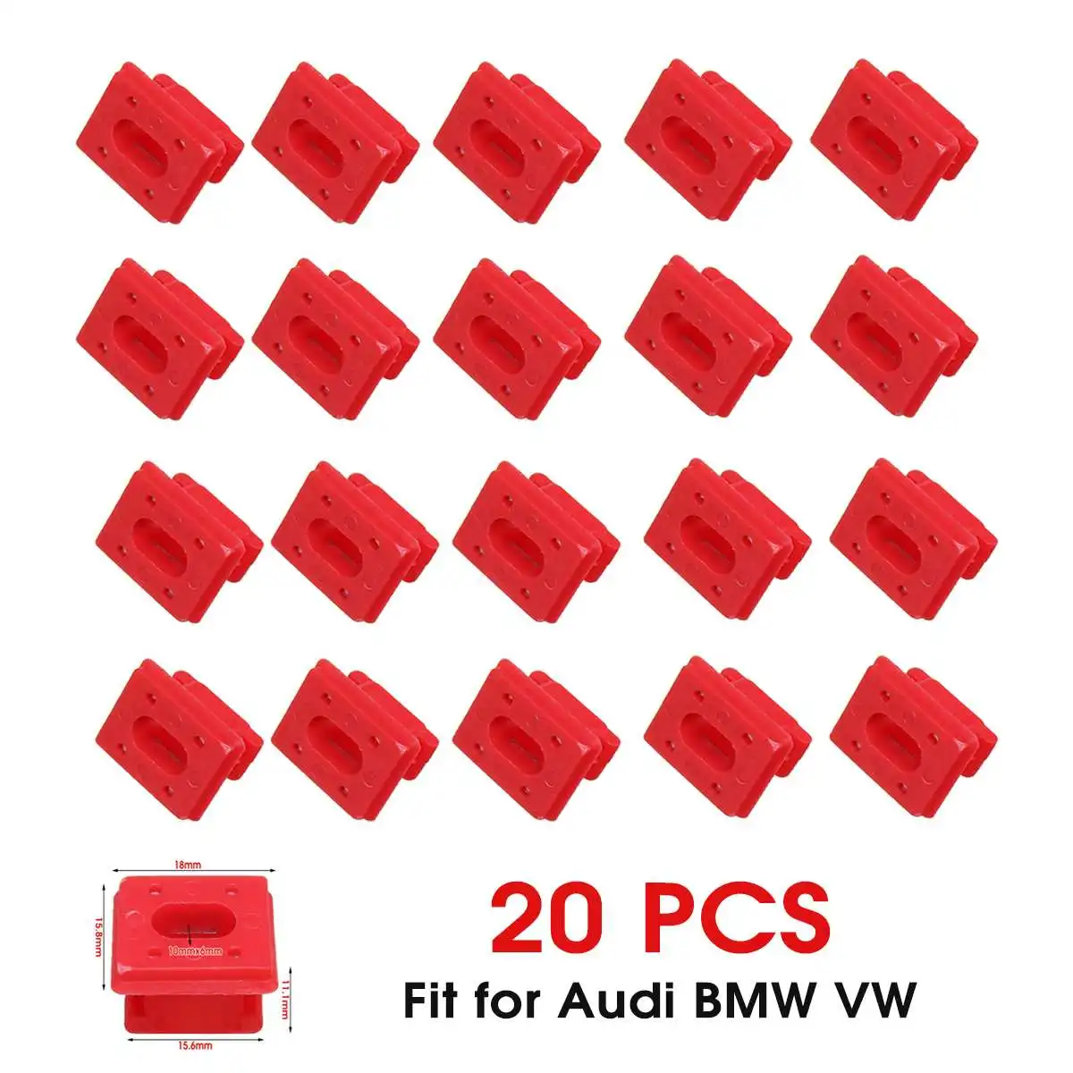 20 шт. автомобильная внутренняя панель приборной панели приборная крепежные