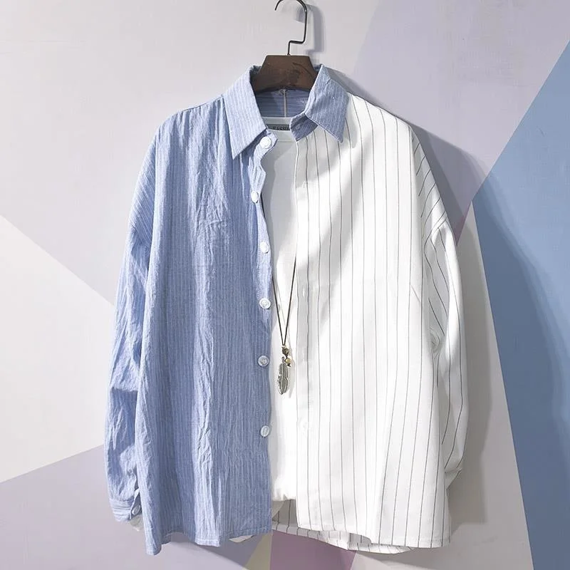 

Крутая японская блузка, рубашка, свободная летняя рубашка оверсайз, женские топы в стиле Харадзюку, топы с длинным рукавом, футболка в стиле ...