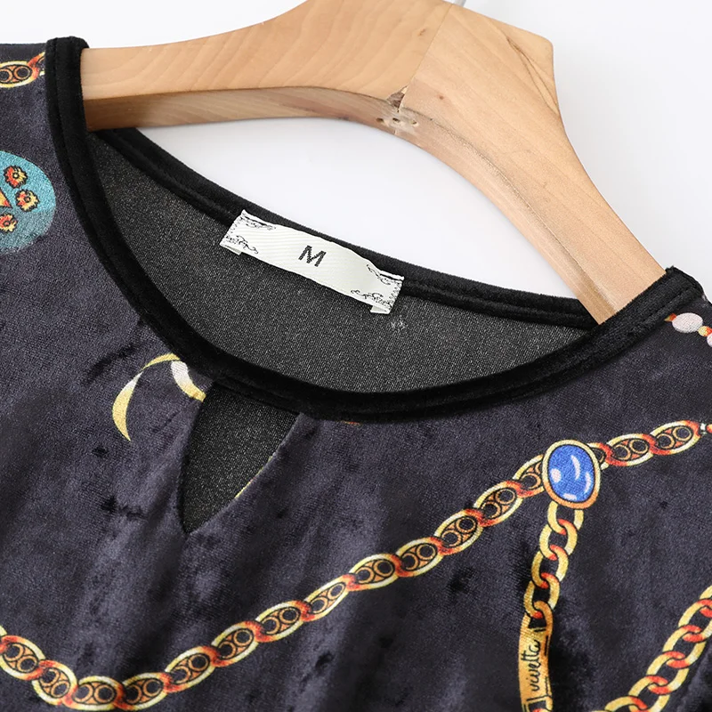 EC. MS женские платья с длинным рукавом цветочный принт весна 2020 подарок на день