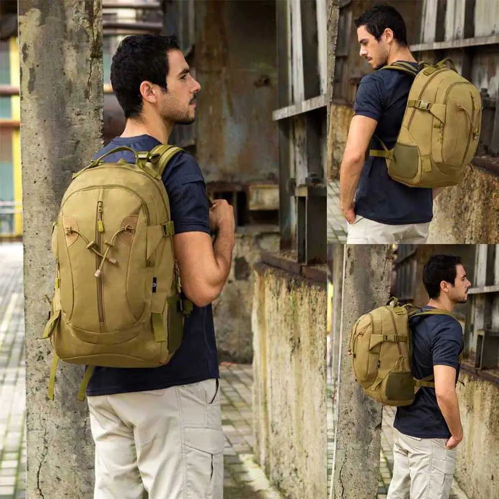 

SINAIRSOFT 40L Sports Bag 1000D Nylon Waterproof Bags Molle Sport Tactical Backpack Military Hunting Camping Fishing Bag LY0036