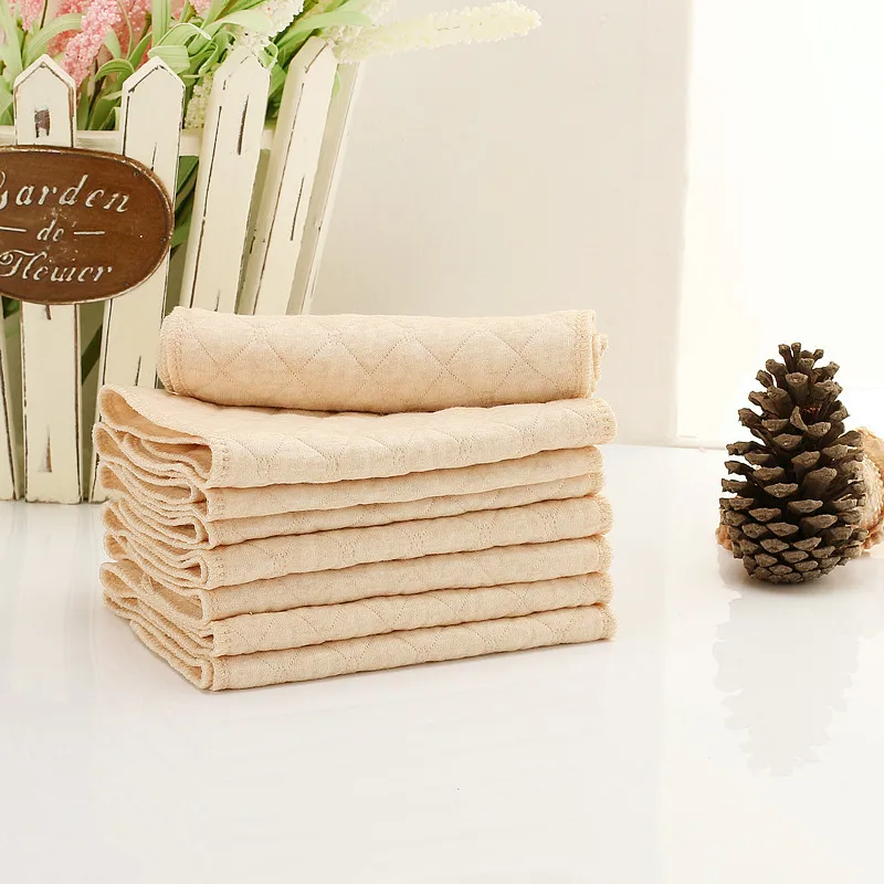 Детские натуральные цветные хлопковые три газовые подгузники для