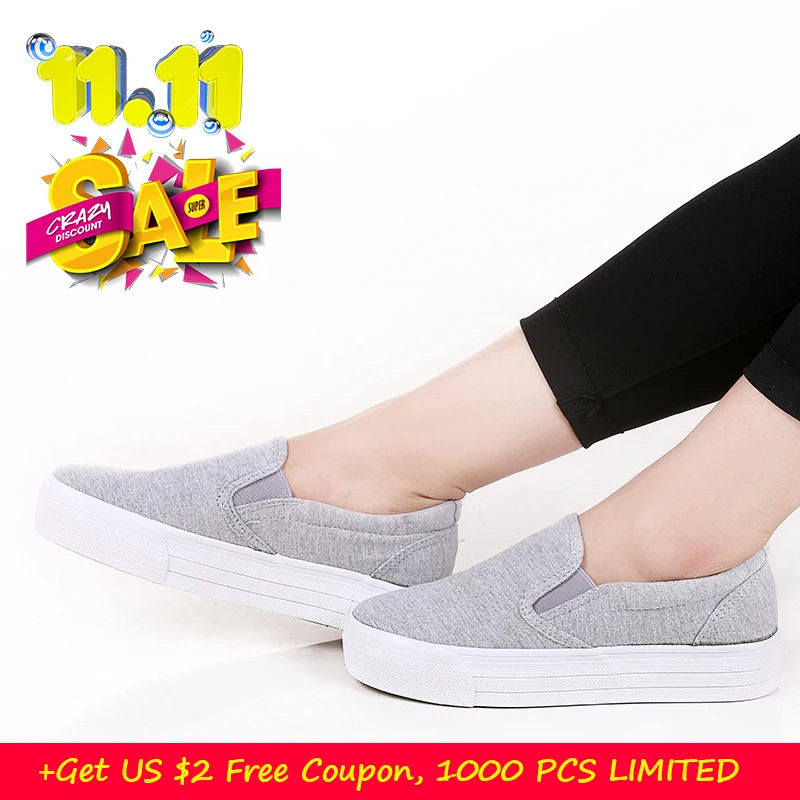 2020 женская обувь на платформе 3 см повседневная толстой подошве парусиновая