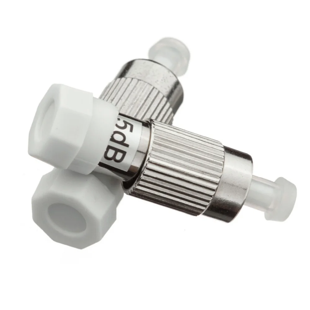 

5 PCS/lot 5dB FC UPC Fiber Optical Plug Attenuator Fiber Optic Adapter Simplex Fiber optic Coupler Fiber flange connector