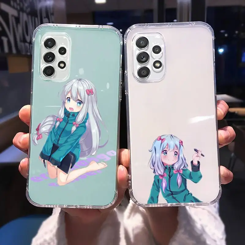 

Izumi Sagiri Phone Case Transparent For Samsung A51 A50 A71 A70 A81 M60S Note S21 S 20 10 9 8 11 E Plus Ultra