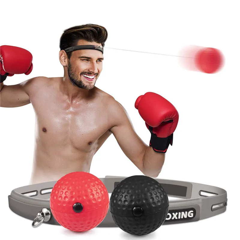 Боксерский мяч для рефлекса ММА Муай Тай тренажерный зал Санда боксеры