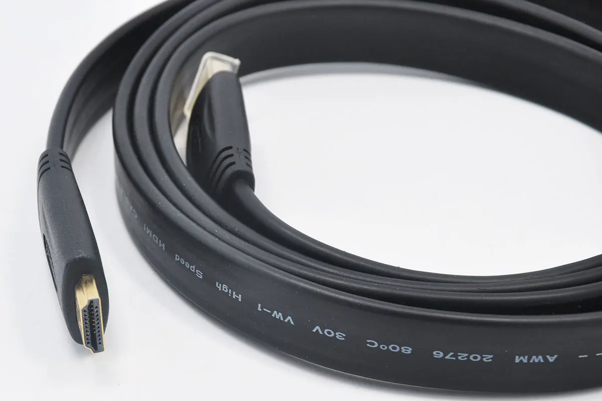 Новый/Высокоскоростной HDMI-кабель 1080p с позолоченной головкой HD-кабель 24awg HH-24FLCL2-06E