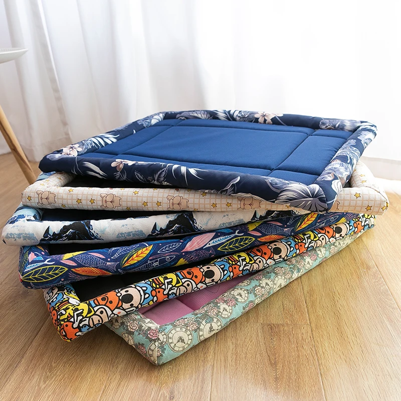 Четыре сезона общие Домашние животные плохой квадратный край собаки прохладное