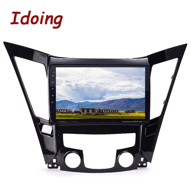Idoing 10 2 &quot1Din Автомобильный Android Радио мультимедийный плеер для hyundai Sonata 2011 2015 gps