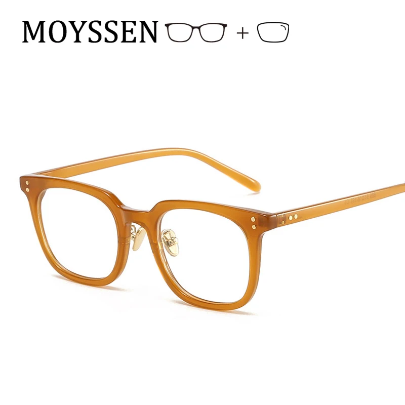 Мужские ретро большие квадратные очки с блокировкой синего света женские