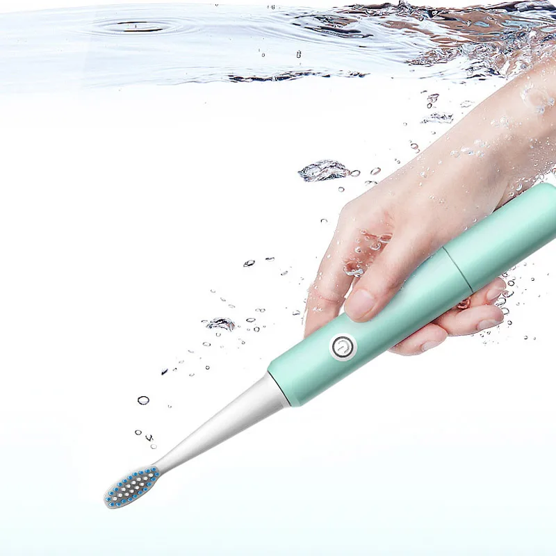 Звуковая электрическая зубная щетка для пар взрослых IPX7 ультра звуковая батарея