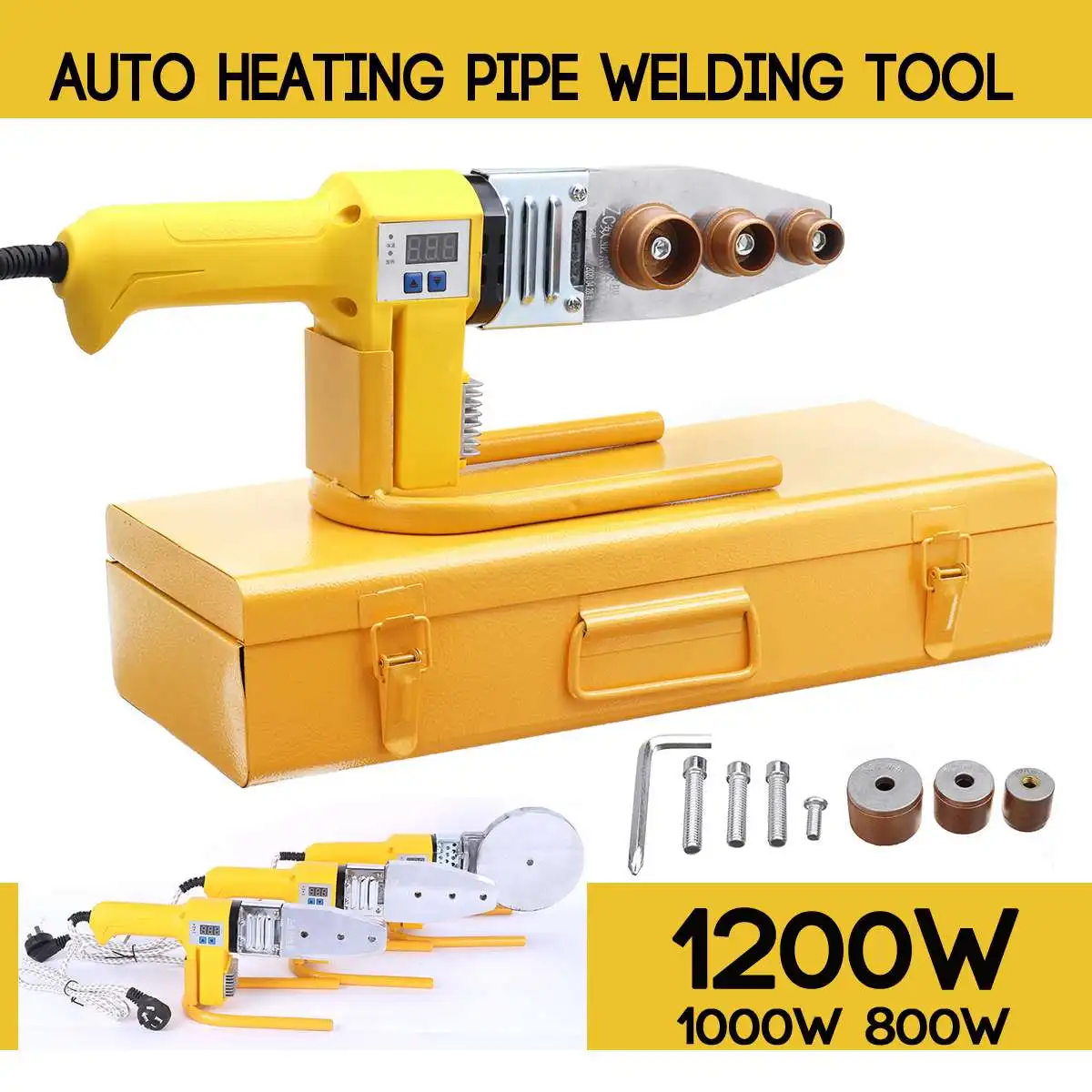 Электрический аппарат для сварки труб нагревательный инструмент набор головок