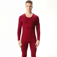 autumn winter mens plus size thin thermal underwear sets large size bottoming shirt modal underwear suit 7xl 8xl 9xl