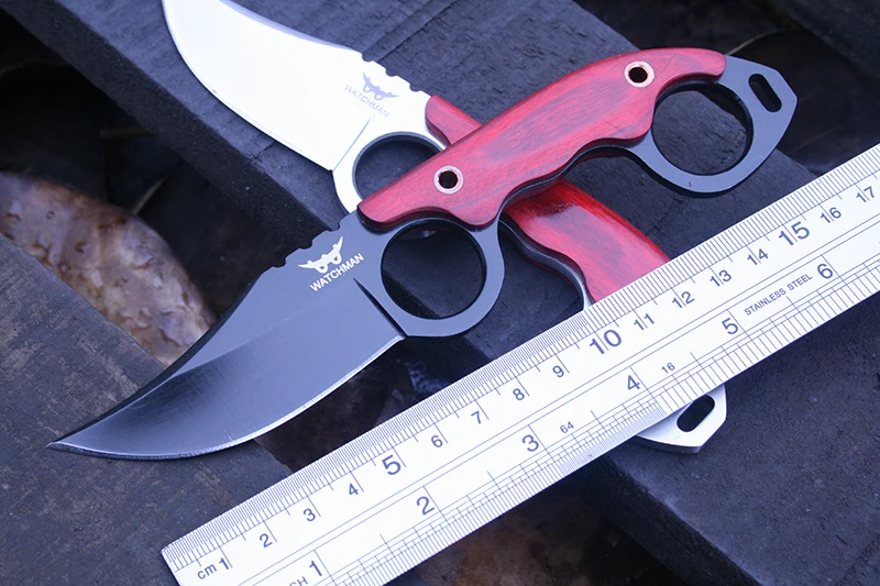 

Hunting fixed blade knife tactical knife, straight knife hunting camping survival outdoor daily carrying
