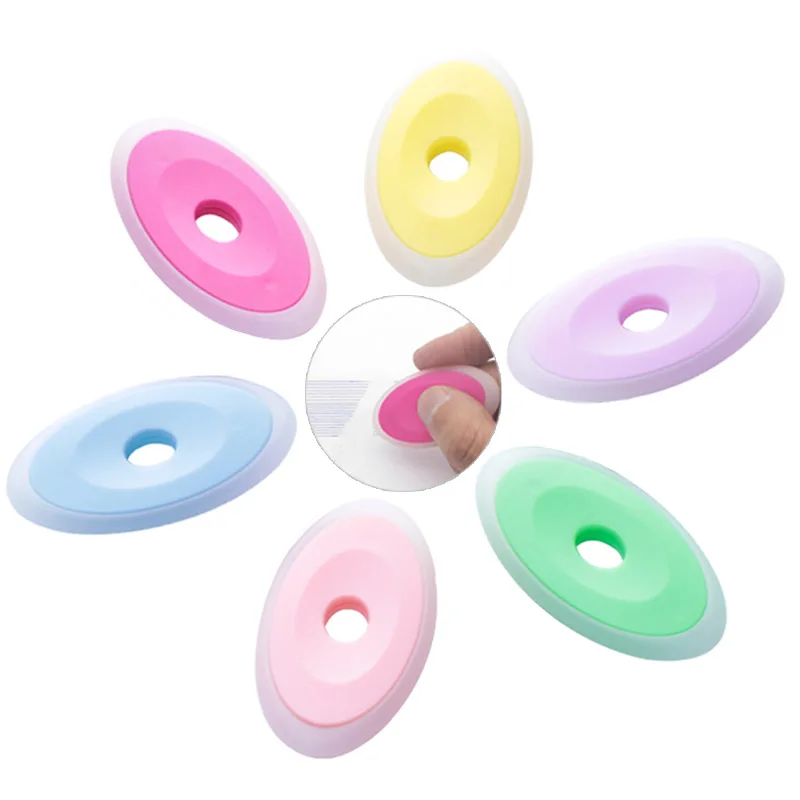 

50Pcs Special Rubber for Erasable Gel Pen Oval Eraser for Kids Gifts School Office Supplies Kawaii Stationery