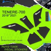 motorcycle non slip side fuel waterproof pad rubber tank stickers accessories for yamaha tenere 700 tenere700 xtz 700 2019 2020