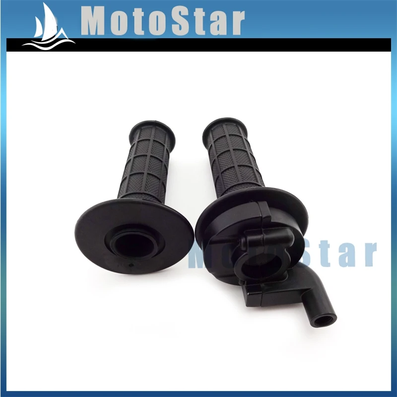 Рукоятки с закручивающейся заслонкой 7/8 дюйма в сборе для CT125 XL100 XL125 KLX110 CRF50 CRF70